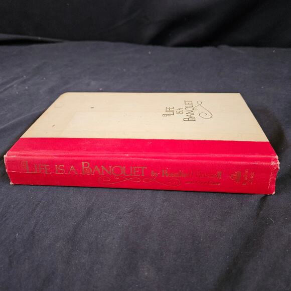 Life is a Banquet by Rosalind Russell & Chris Chase Hard Cover Book Vtg 1977 - Picture 9 of 11